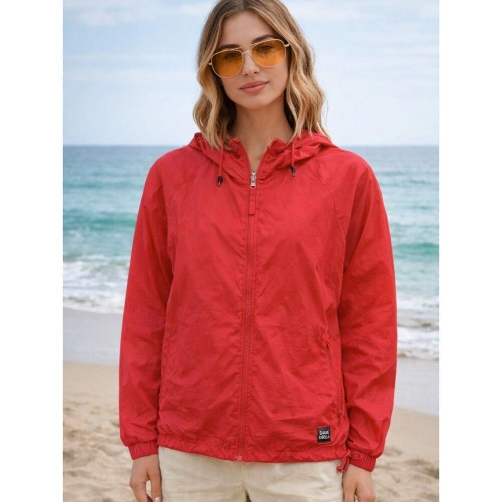 Daily Drills Red Windbreaker